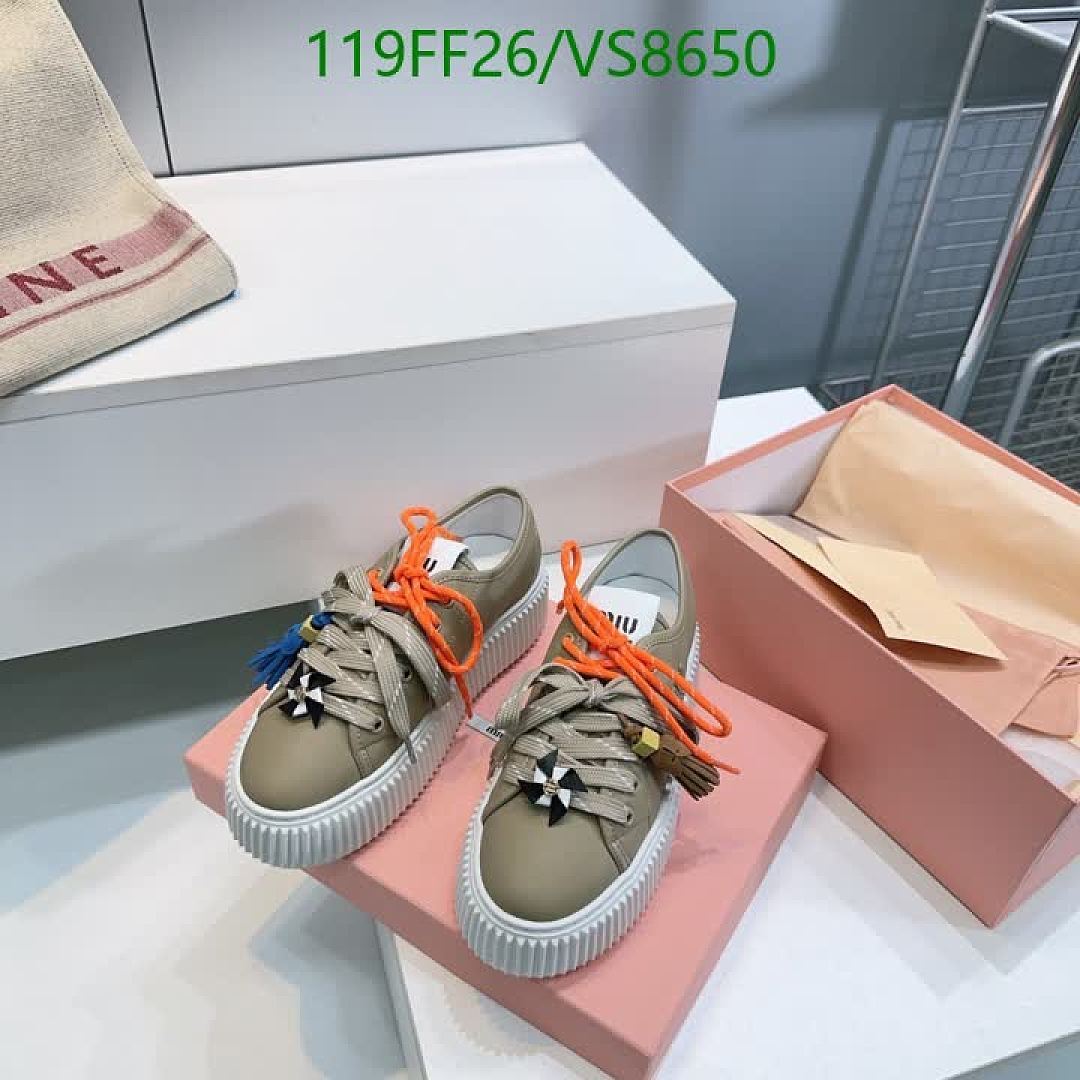 Miu Miu-Women Shoes Code: VS8650 $: 119USD