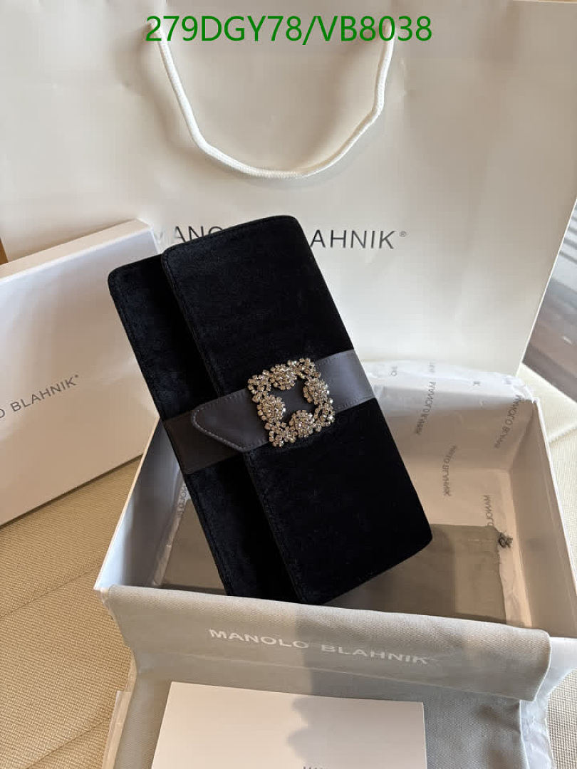 Manolo Blahnik-Bag-Mirror Quality Code: VB8038 $: 279USD