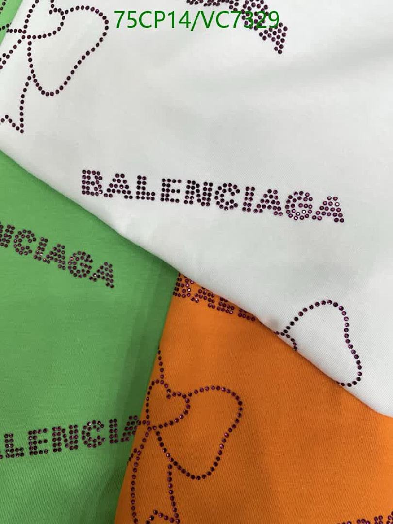 Balenciaga-Clothing Code: VC7329 $: 75USD