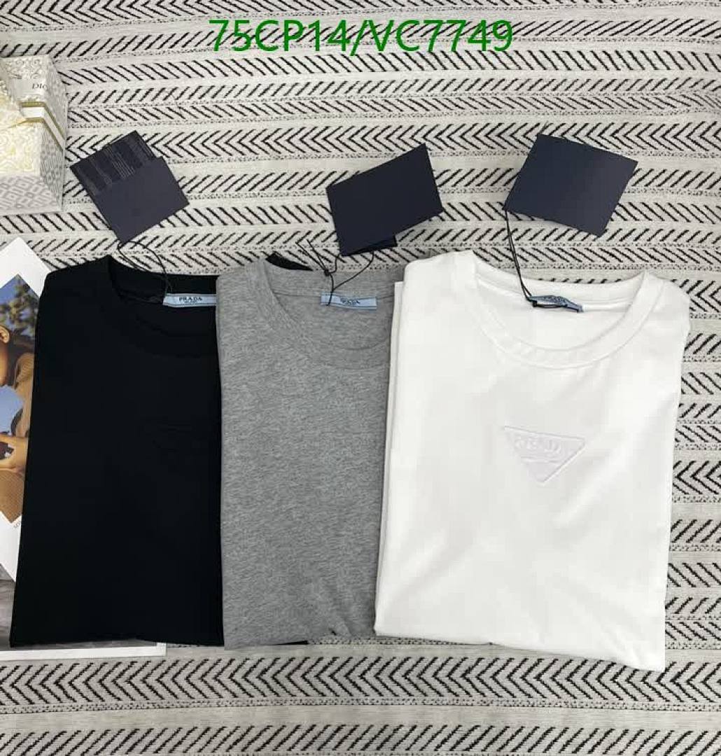 Prada-Clothing Code: VC7749 $: 75USD