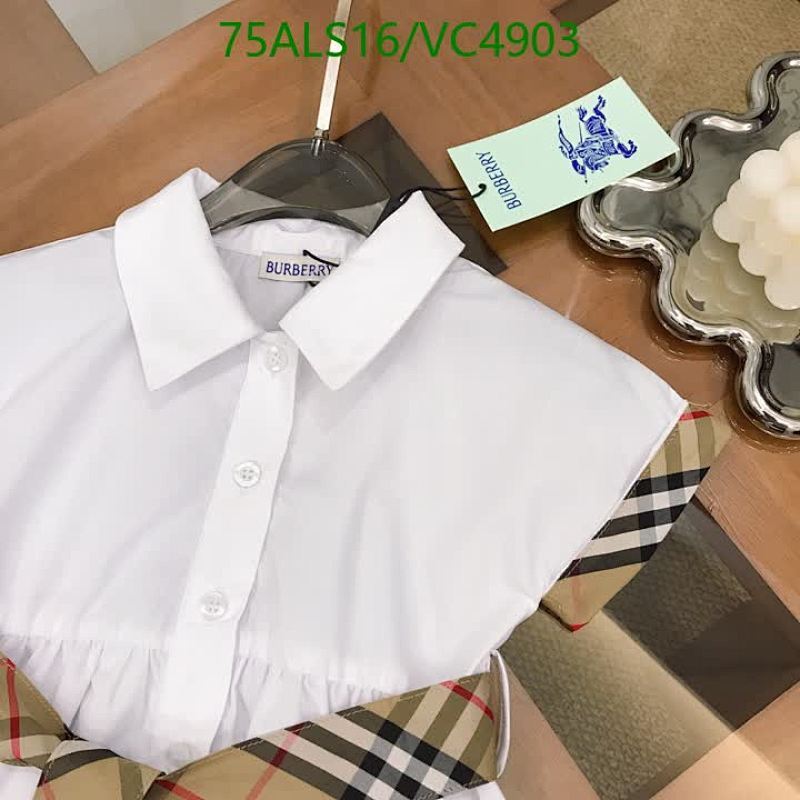 Burberry-Kids Clothing Code: VC4903 $: 75USD