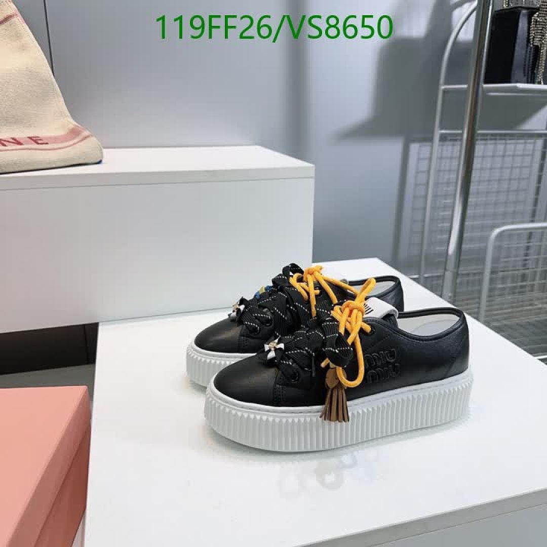 Miu Miu-Women Shoes Code: VS8650 $: 119USD