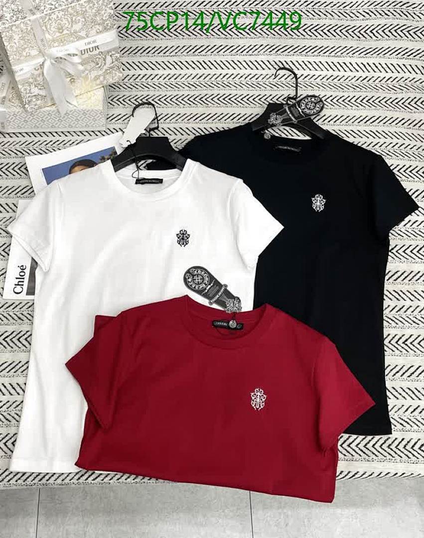 Chrome Hearts-Clothing Code: VC7449 $: 75USD