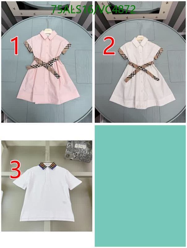 Burberry-Kids Clothing Code: VC4872 $: 75USD