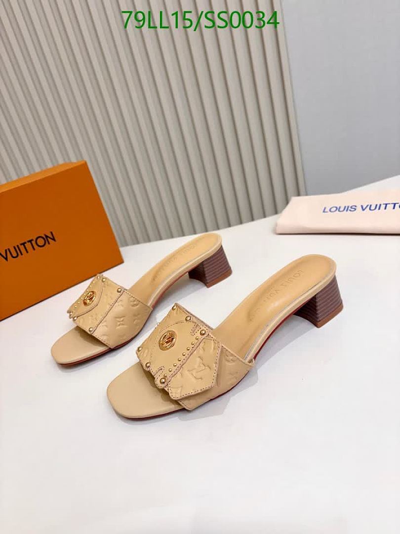 LV-Women Shoes Code: SS0034 $: 79USD