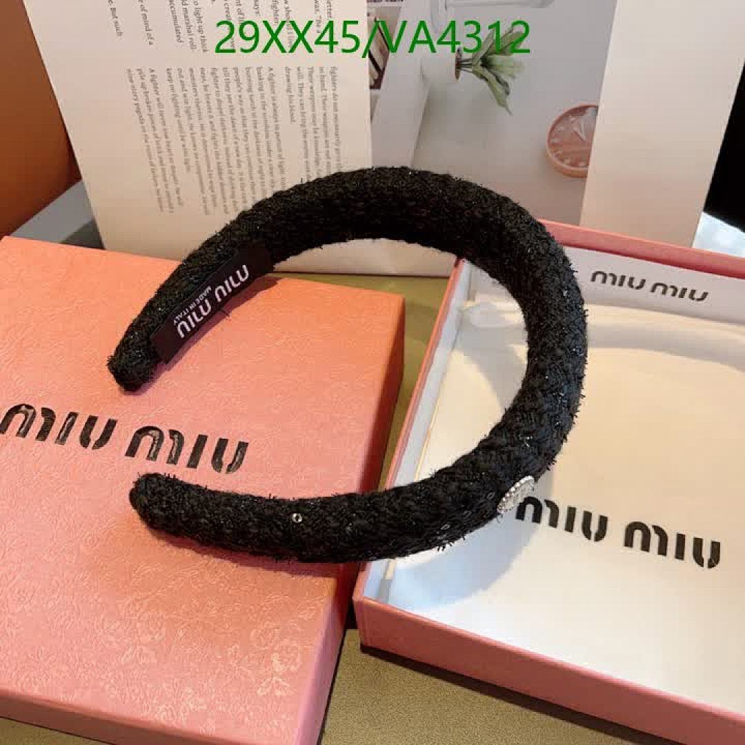 MIU MIU-Headband Code: VA4312 $: 29USD