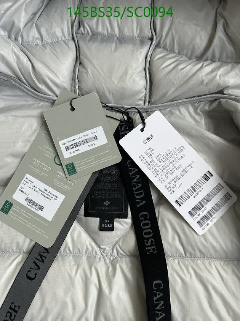 Canada Goose-Down jacket Men Code: SC0094 $: 145USD