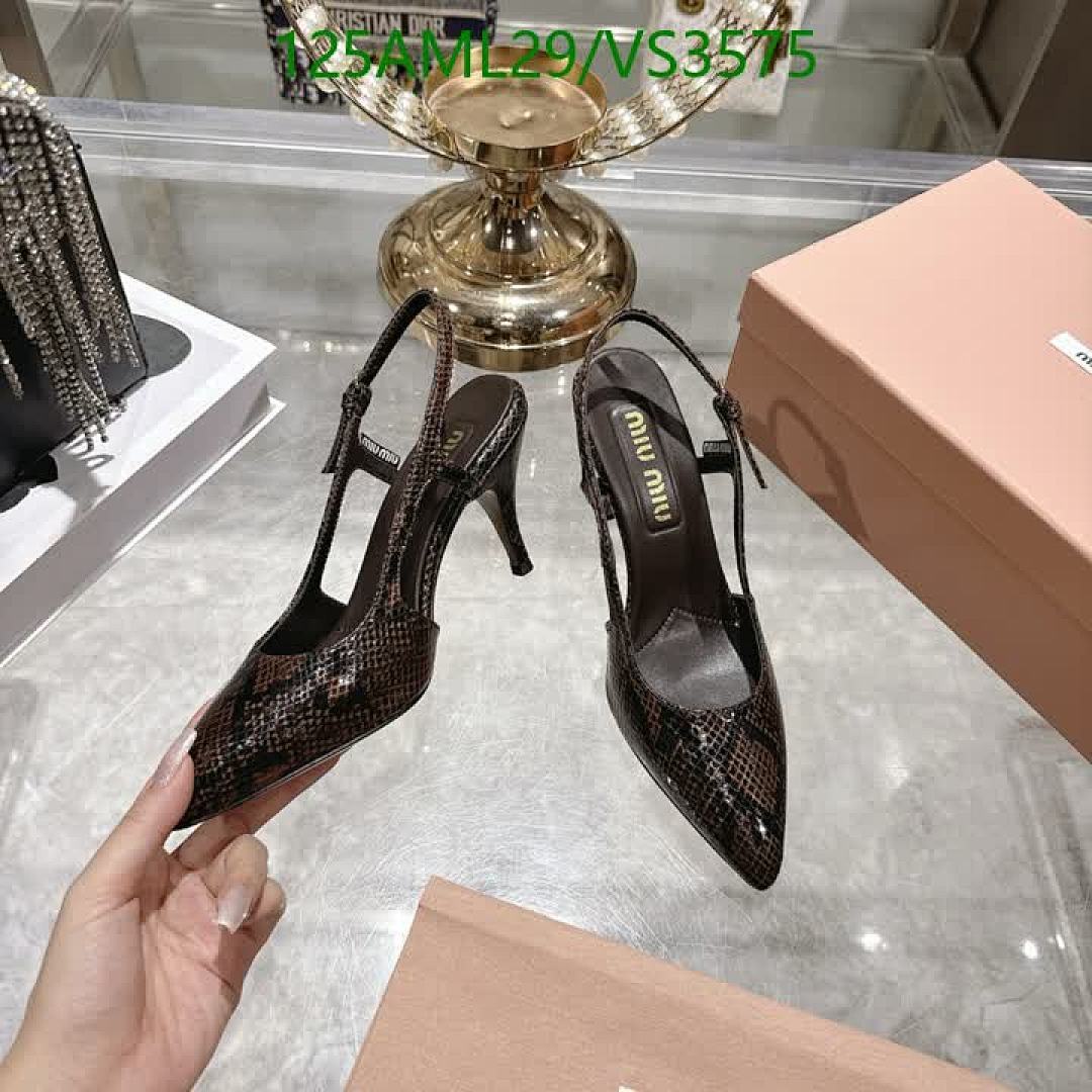 Miu Miu-Women Shoes Code: VS3575 $: 125USD