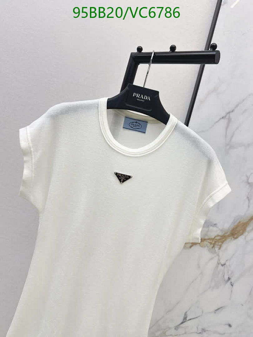 Prada-Clothing Code: VC6786 $: 95USD