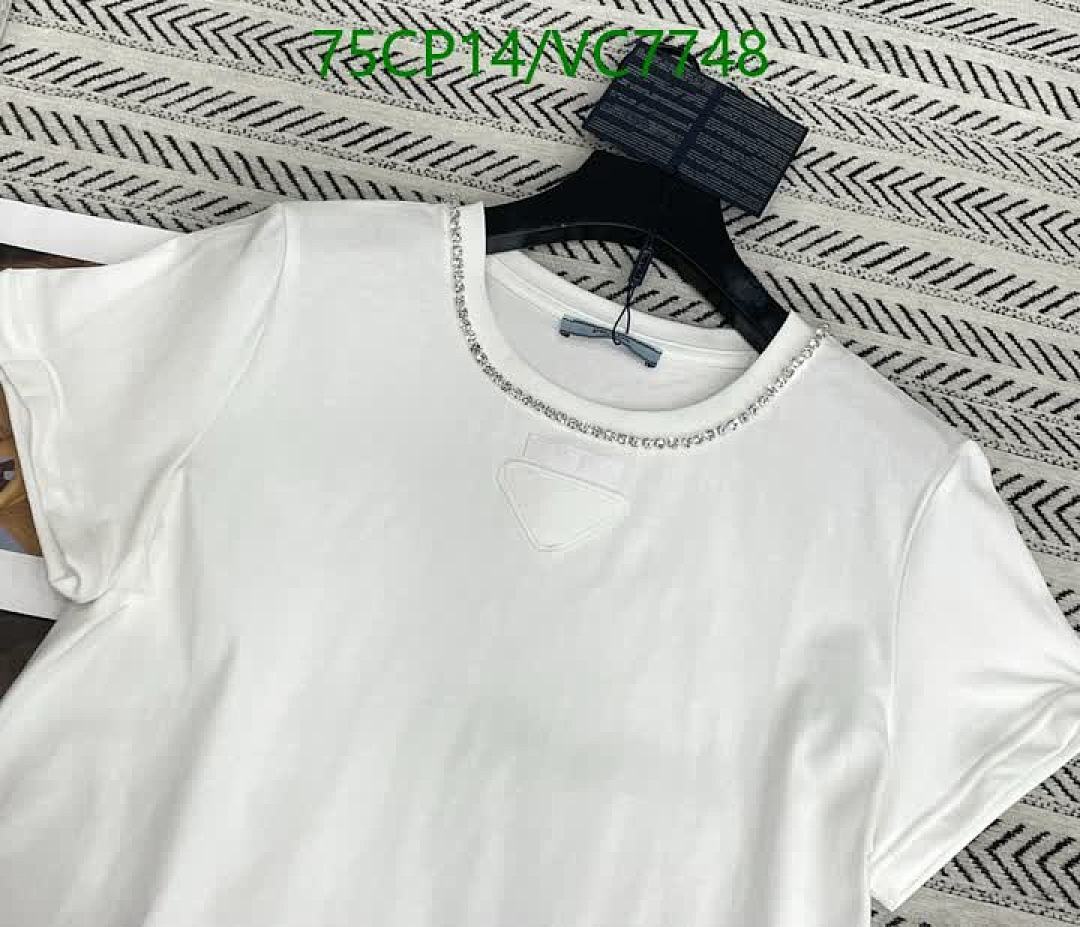 Prada-Clothing Code: VC7748 $: 75USD