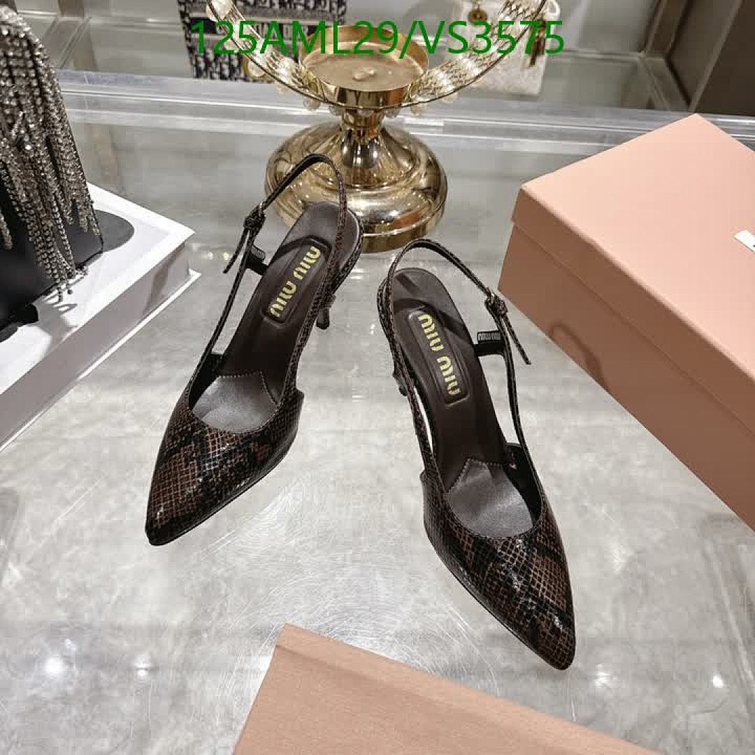 Miu Miu-Women Shoes Code: VS3575 $: 125USD