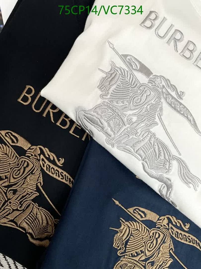 Burberry-Clothing Code: VC7334 $: 75USD