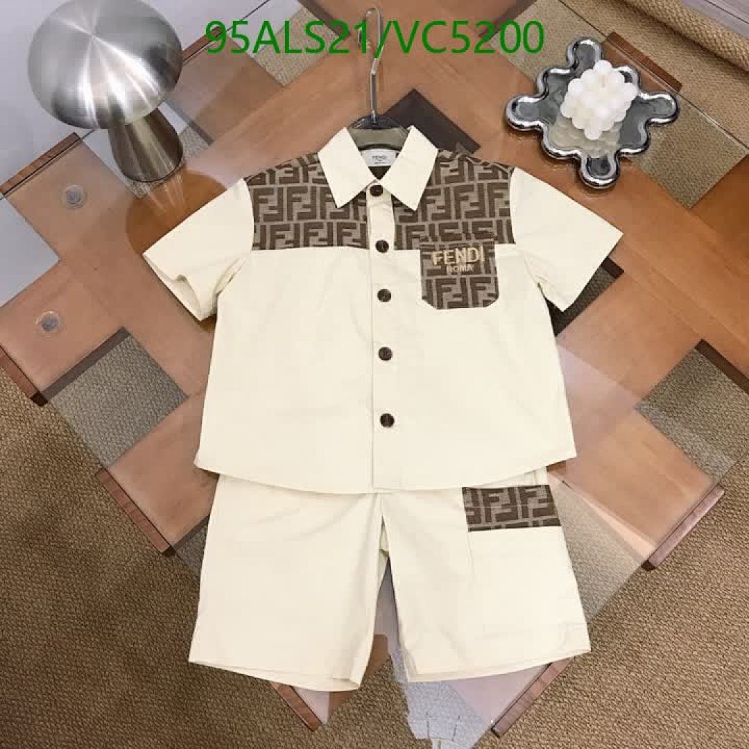 Fendi-Kids clothing Code: VC5200 $: 95USD