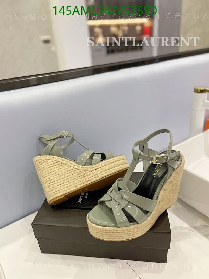 YSL-Women Shoes Code: VS3590 $: 145USD