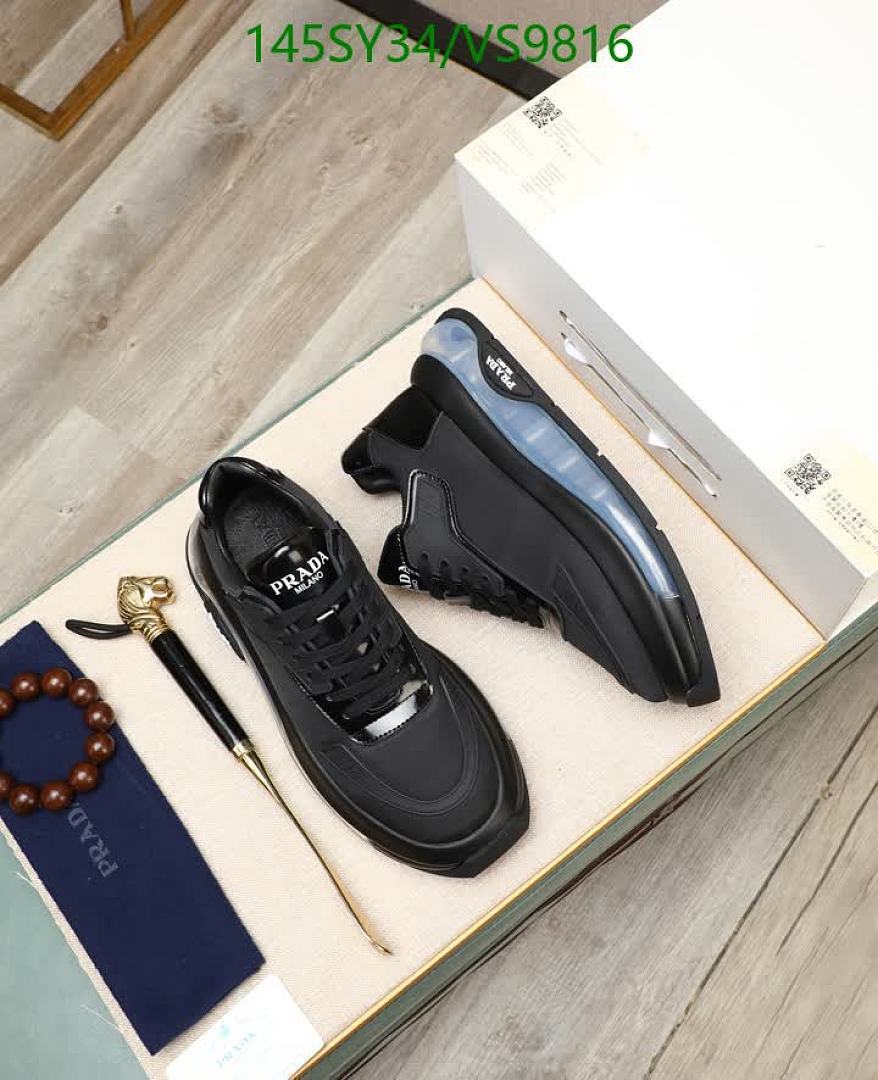 Prada-Men shoes Code: VS9816 $: 145USD