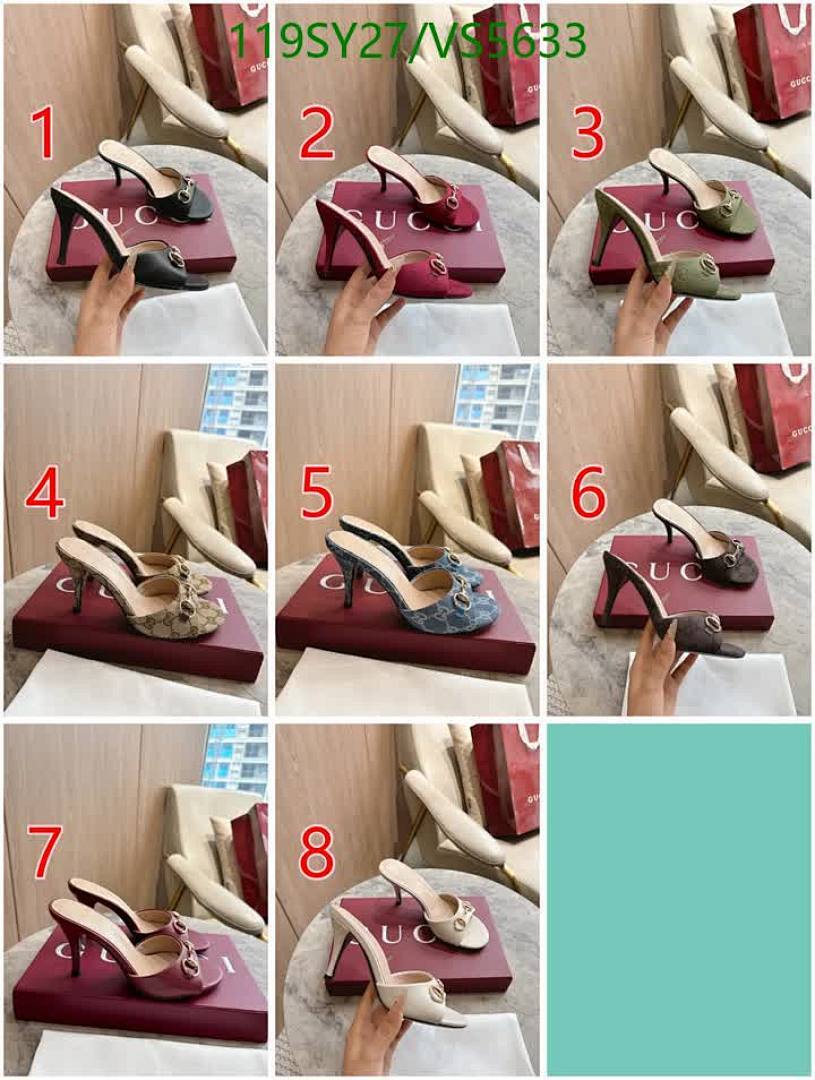 Gucci-Women Shoes Code: VS5633 $: 119USD
