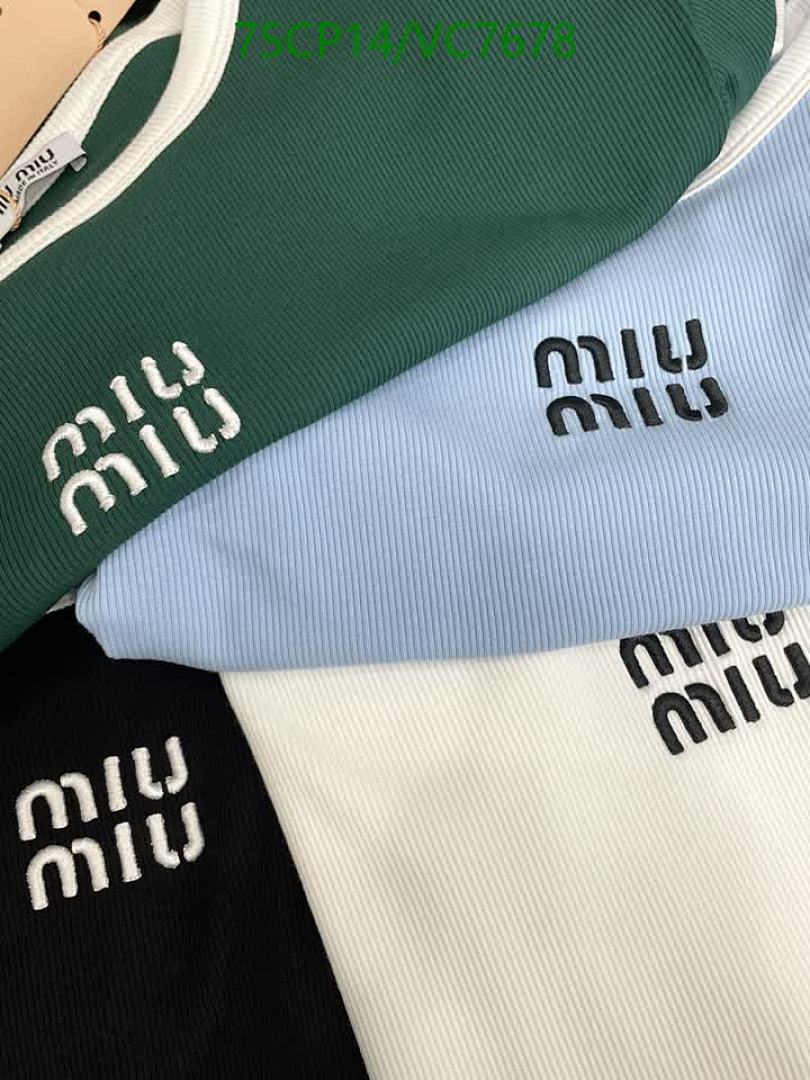 Miu Miu-Clothing Code: VC7678 $: 75USD