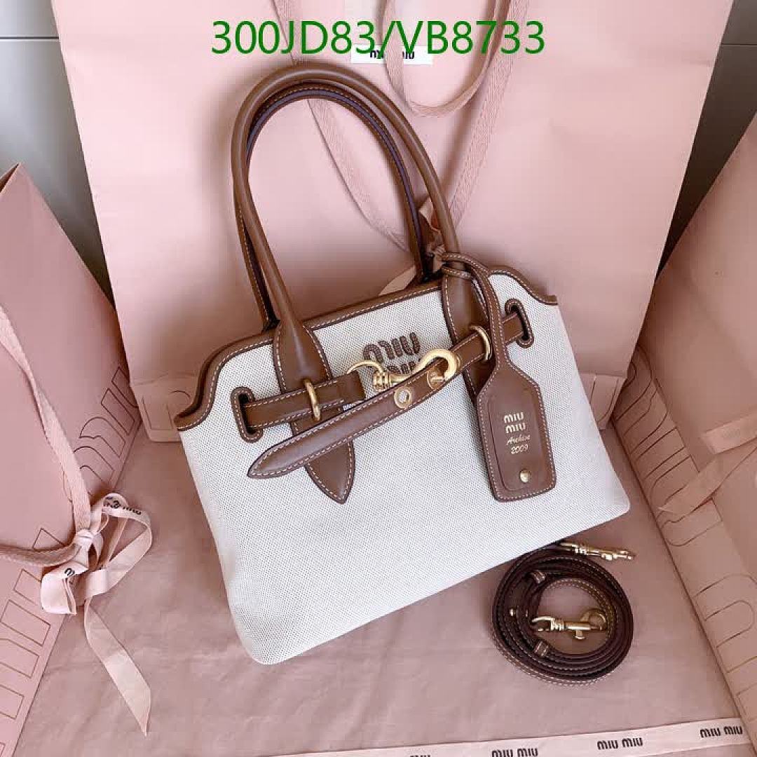 Miu Miu-Bag-Mirror Quality Code: VB8733 $: 300USD