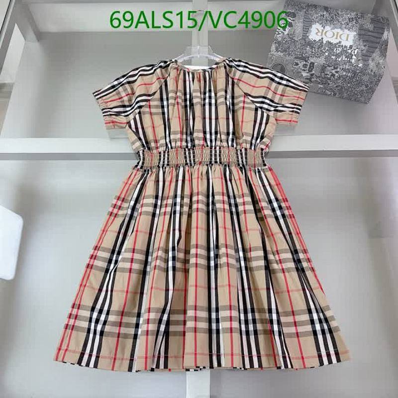 Burberry-Kids Clothing Code: VC4906 $: 69USD