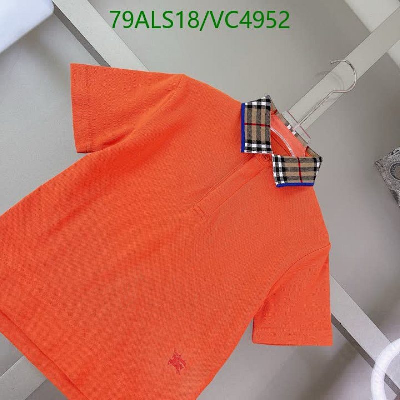 Burberry-Kids Clothing Code: VC4952 $: 79USD
