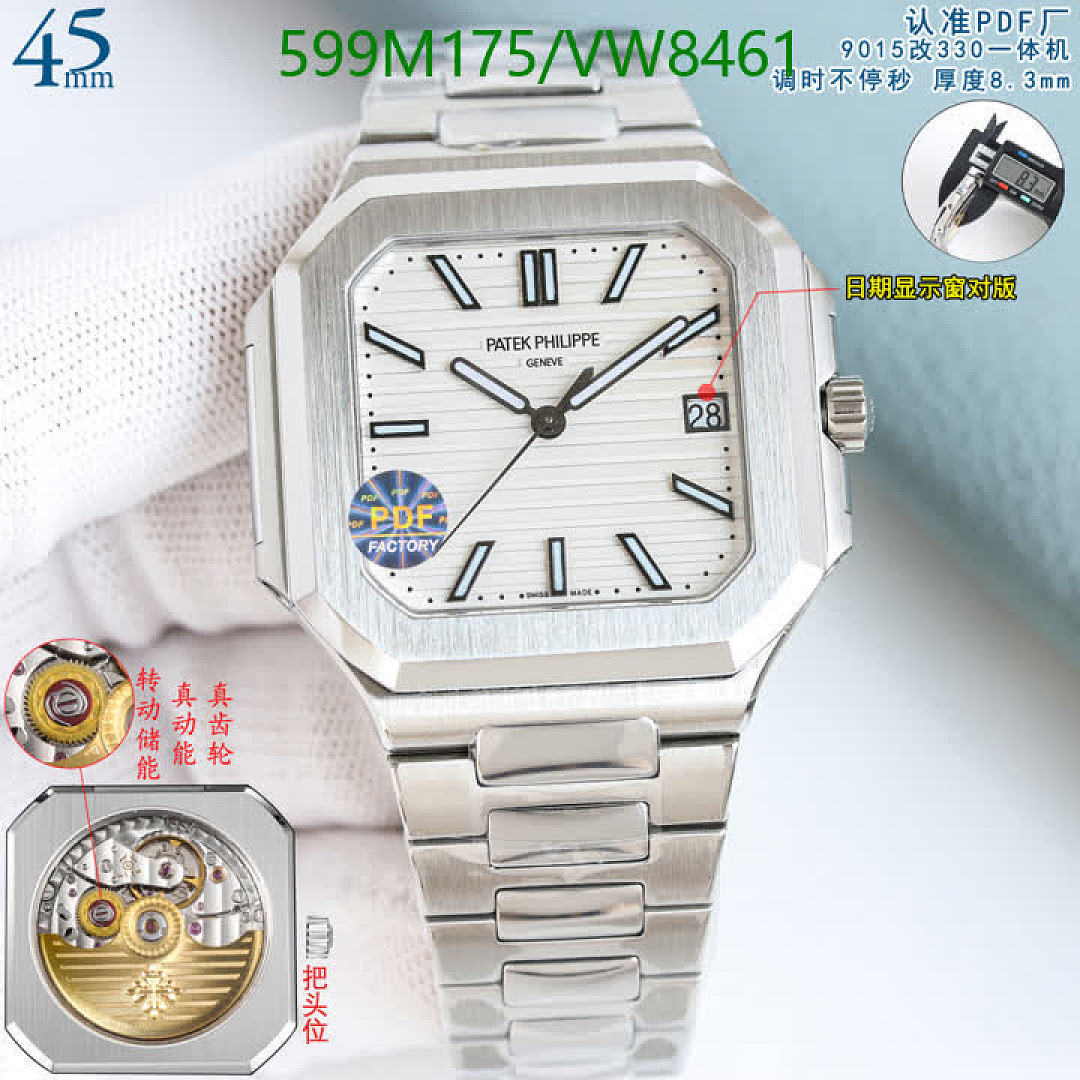 Patek Philippe-Watch-Mirror Quality Code: VW8461 $: 599USD
