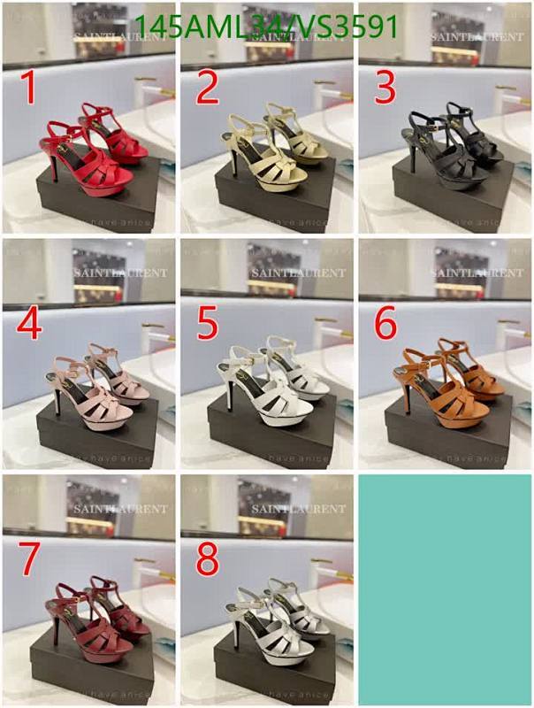 YSL-Women Shoes Code: VS3591 $: 145USD