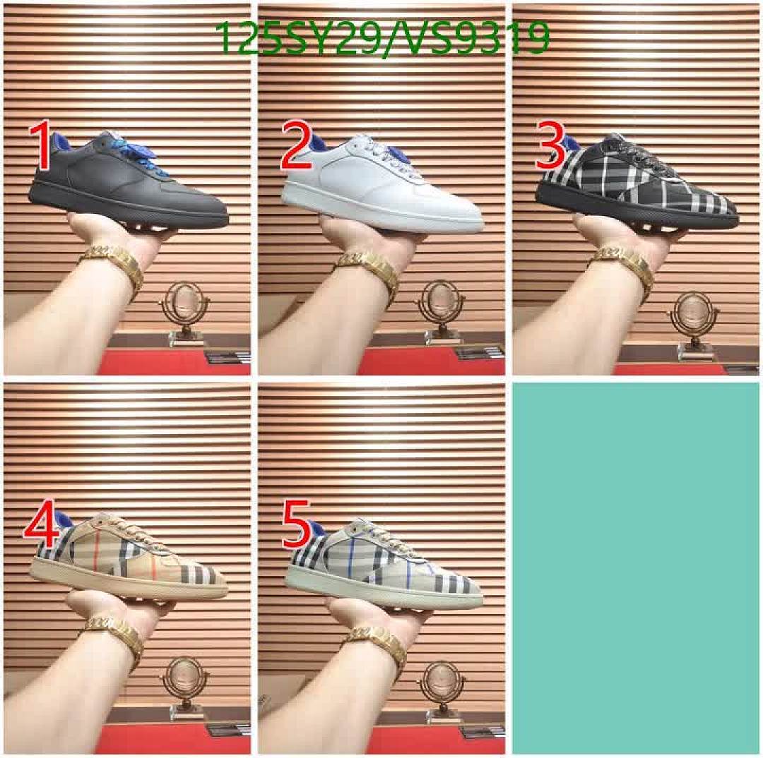 Burberry-Men shoes Code: VS9319 $: 125USD