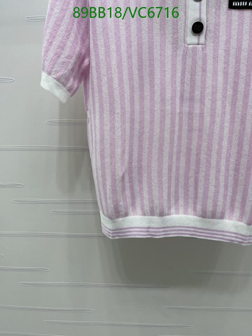 Miu Miu-Clothing Code: VC6716 $: 89USD