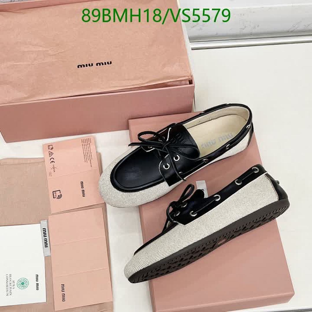 Miu Miu-Women Shoes Code: VS5579 $: 89USD