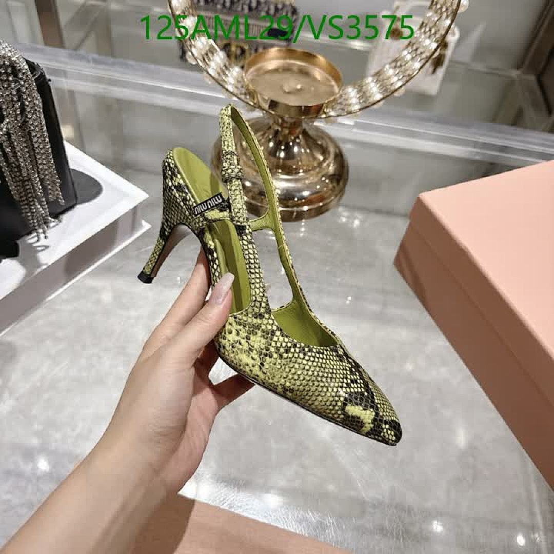 Miu Miu-Women Shoes Code: VS3575 $: 125USD