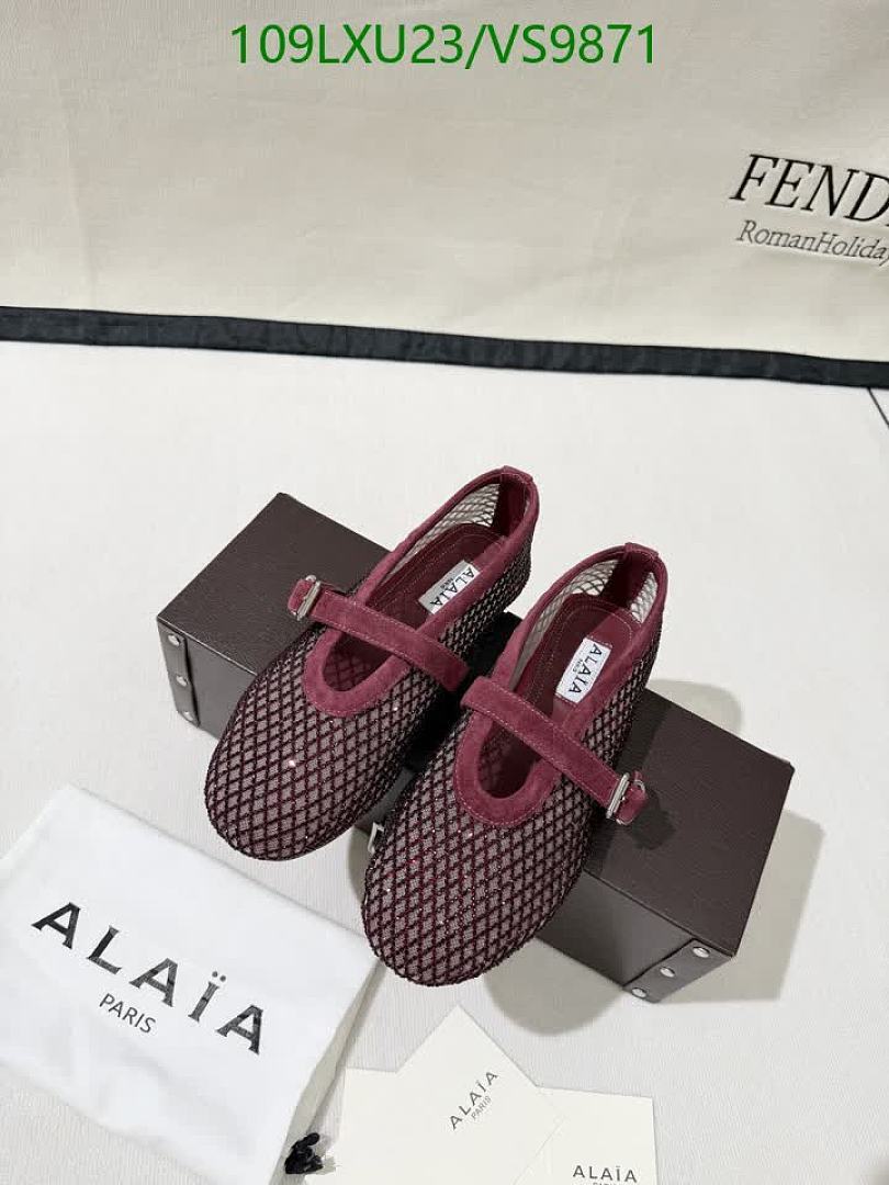 Alaia-Women Shoes Code: VS9871 $: 109USD