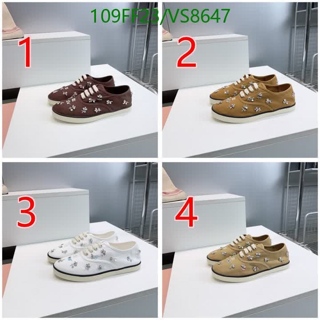 Miu Miu-Women Shoes Code: VS8647 $: 109USD