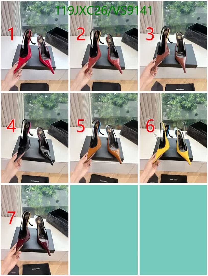 YSL-Women Shoes Code: VS9141 $: 119USD