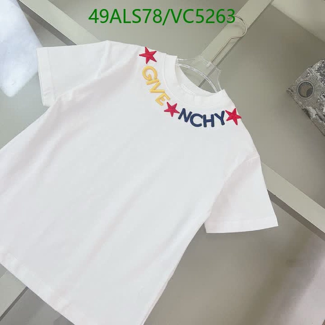 Givenchy-Kids clothing Code: VC5263 $: 49USD