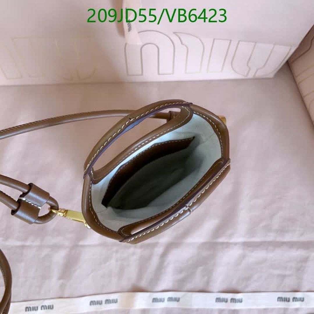 Miu Miu-Bag-Mirror Quality Code: VB6423 $: 209USD