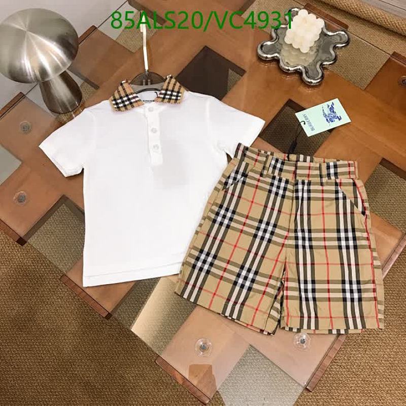 Burberry-Kids Clothing Code: VC4931 $: 85USD