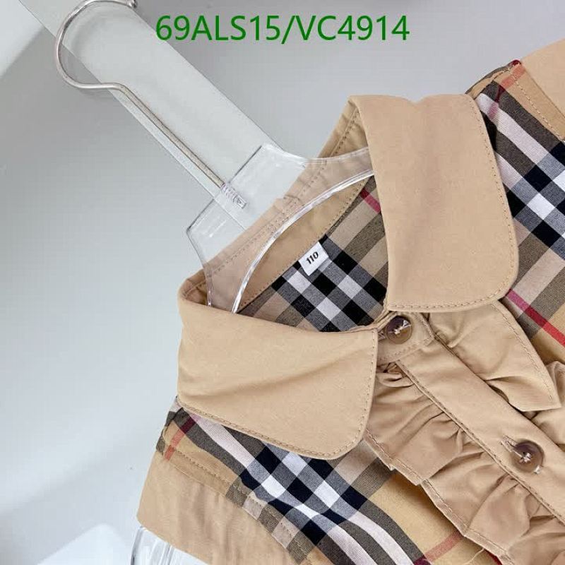 Burberry-Kids Clothing Code: VC4914 $: 69USD