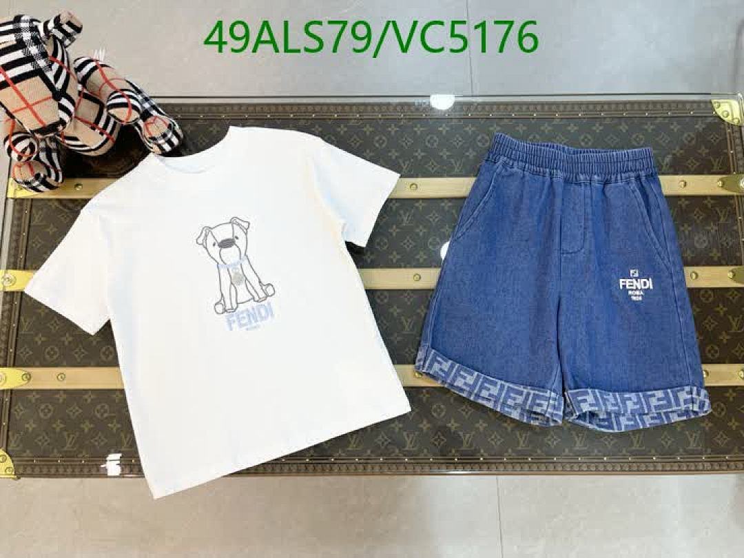 Fendi-Kids clothing Code: VC5176 $: 49USD