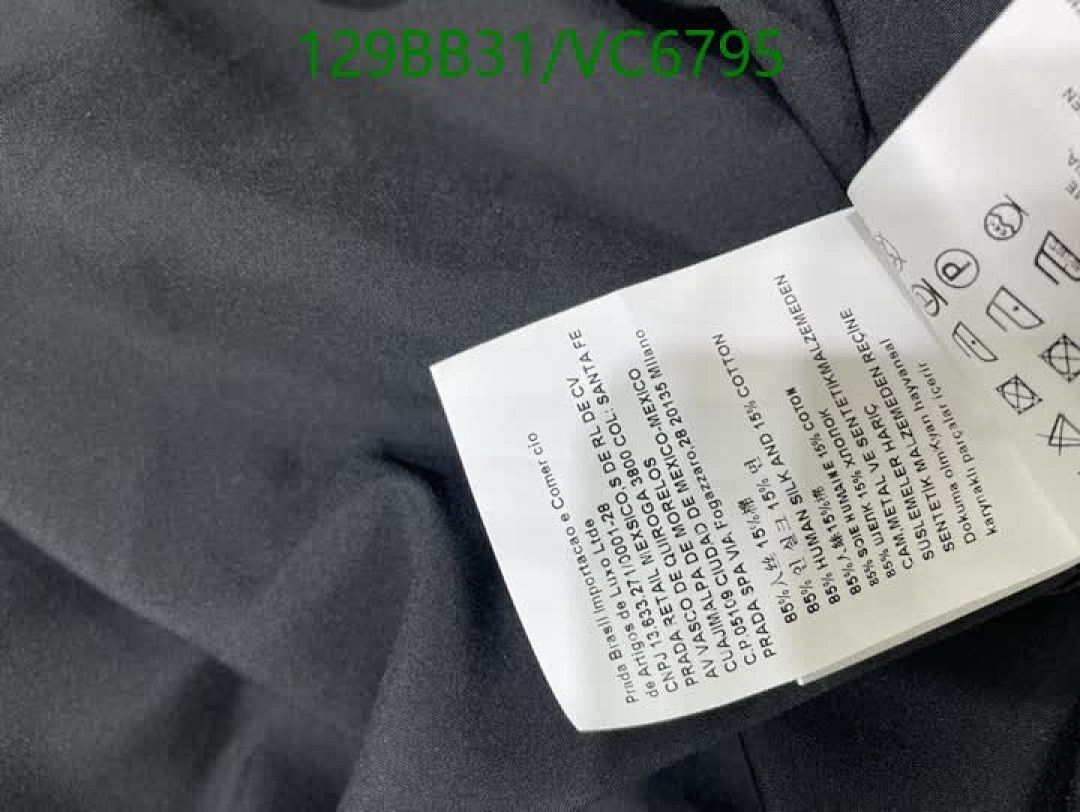 Prada-Clothing Code: VC6795 $: 129USD