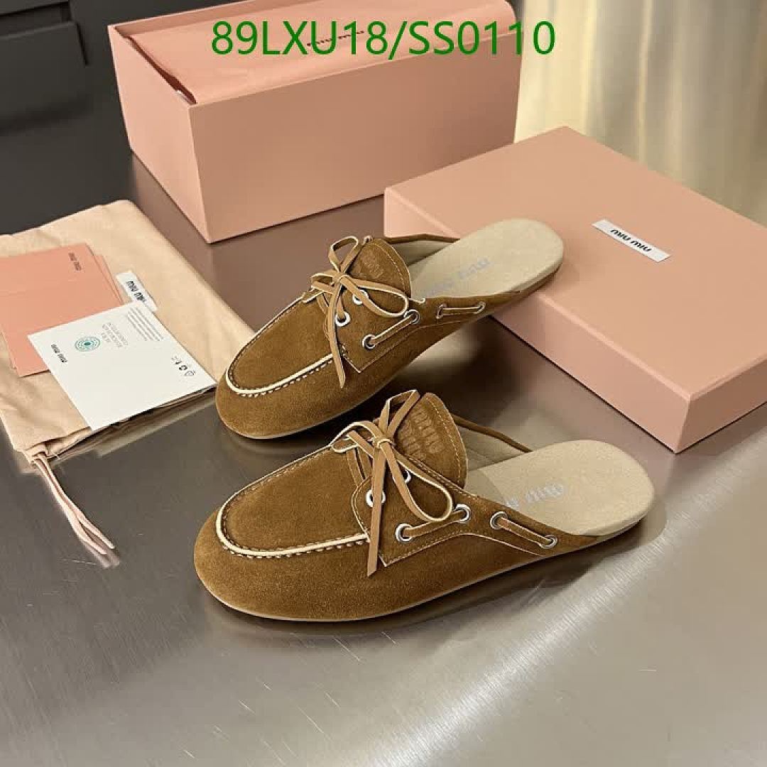 Miu Miu-Women Shoes Code: SS0110 $: 89USD