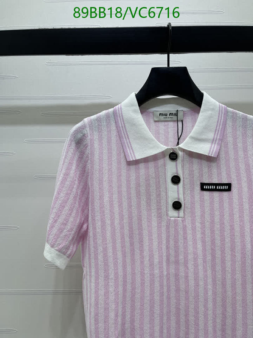 Miu Miu-Clothing Code: VC6716 $: 89USD