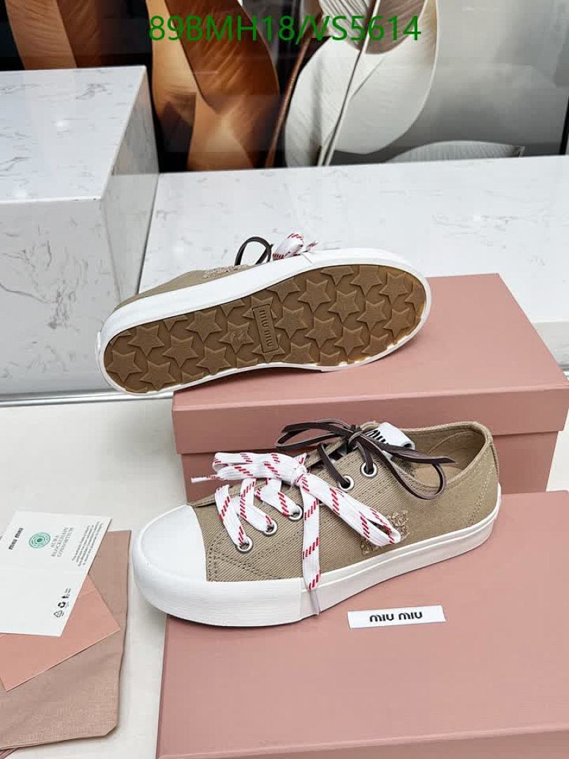 Miu Miu-Women Shoes Code: VS5614 $: 89USD