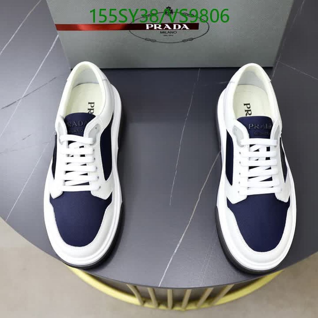 Prada-Men shoes Code: VS9806 $: 155USD