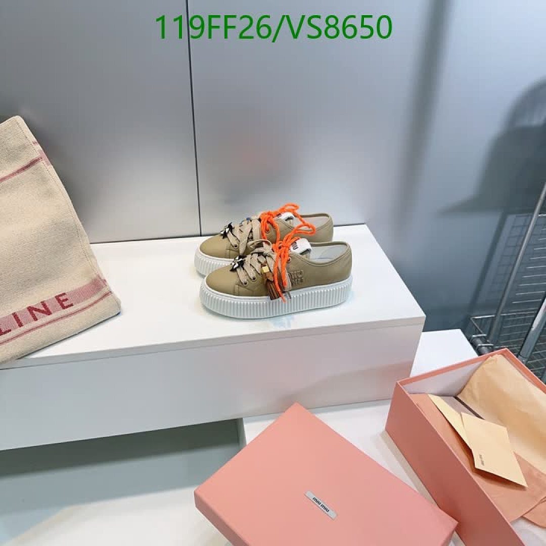 Miu Miu-Women Shoes Code: VS8650 $: 119USD