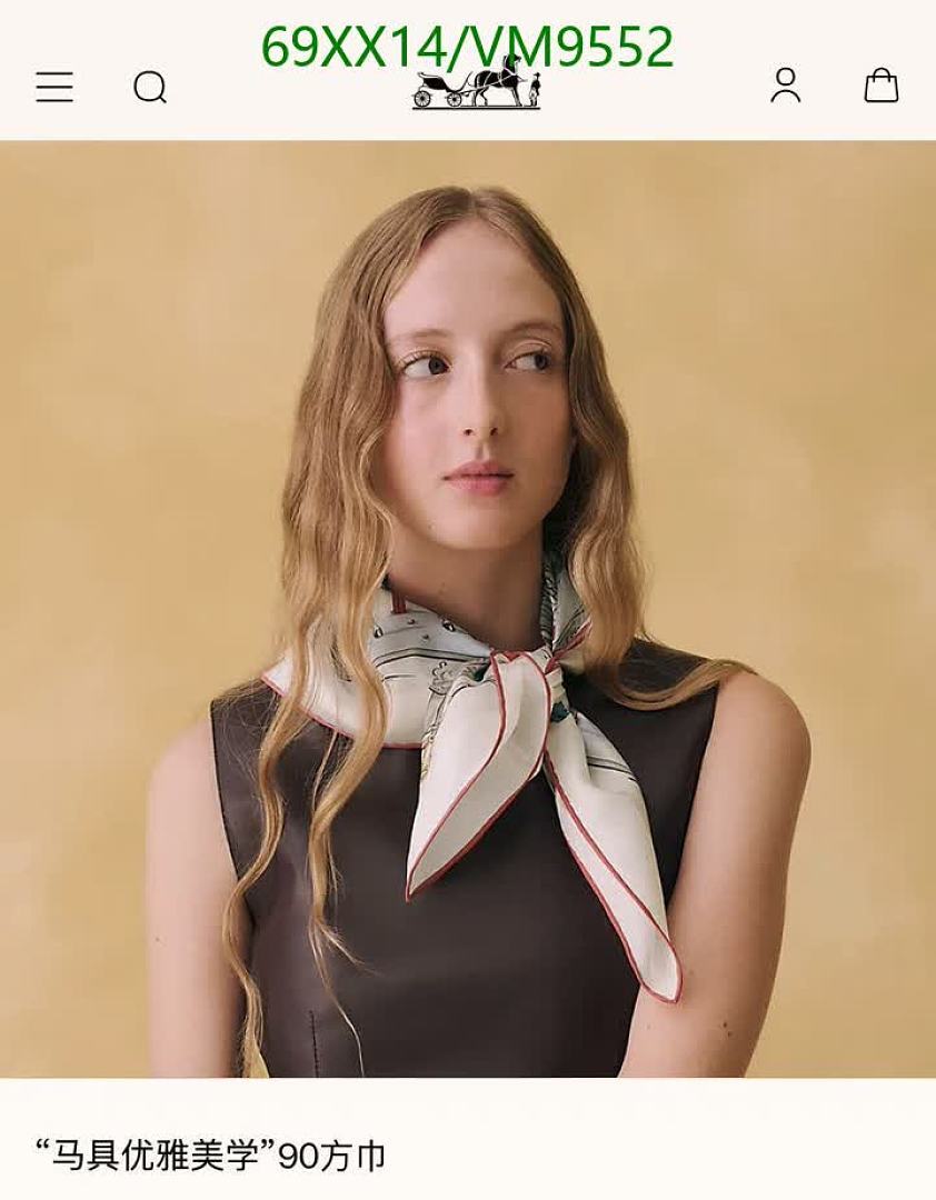 Hermes-Scarf Code: VM9552 $: 69USD
