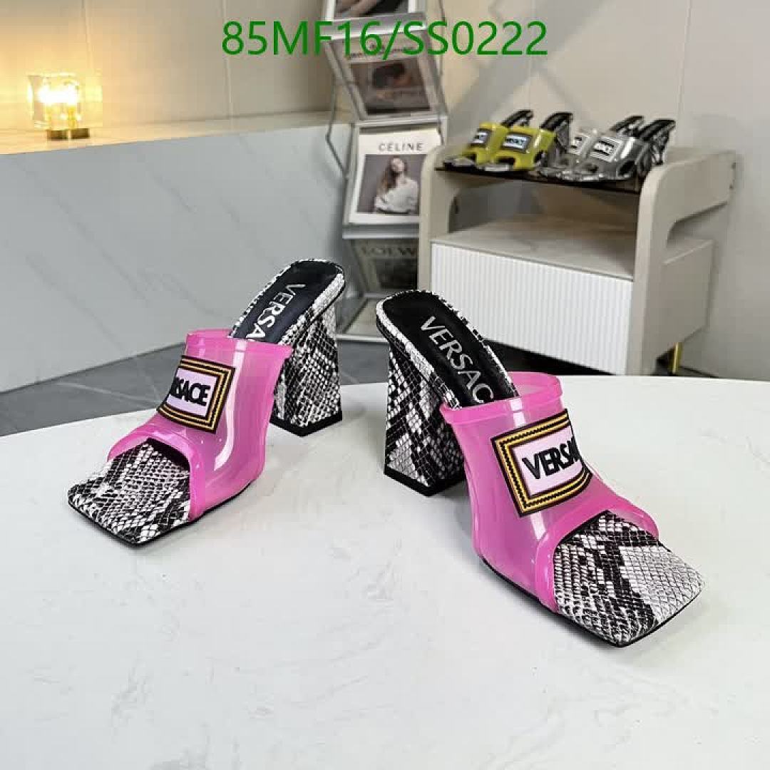 Versace-Women Shoes Code: SS0222 $: 85USD
