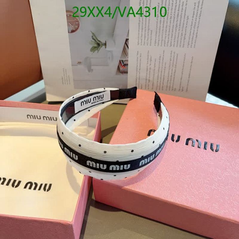 MIU MIU-Headband Code: VA4310 $: 29USD