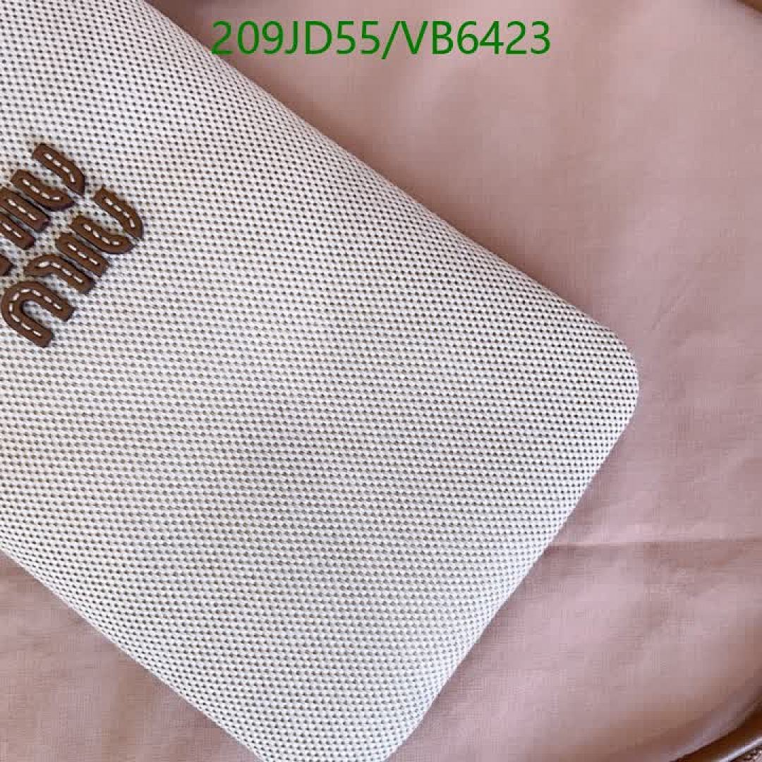 Miu Miu-Bag-Mirror Quality Code: VB6423 $: 209USD