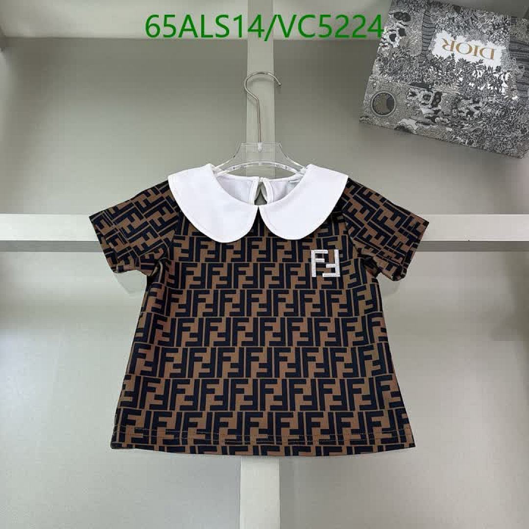 Fendi-Kids clothing Code: VC5224 $: 65USD