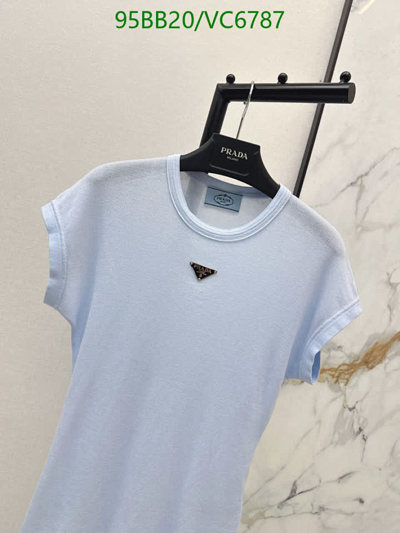 Prada-Clothing Code: VC6787 $: 95USD
